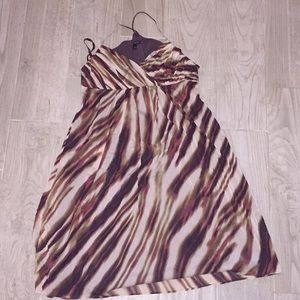 Ann Taylor - Lined spaghetti strap halter style